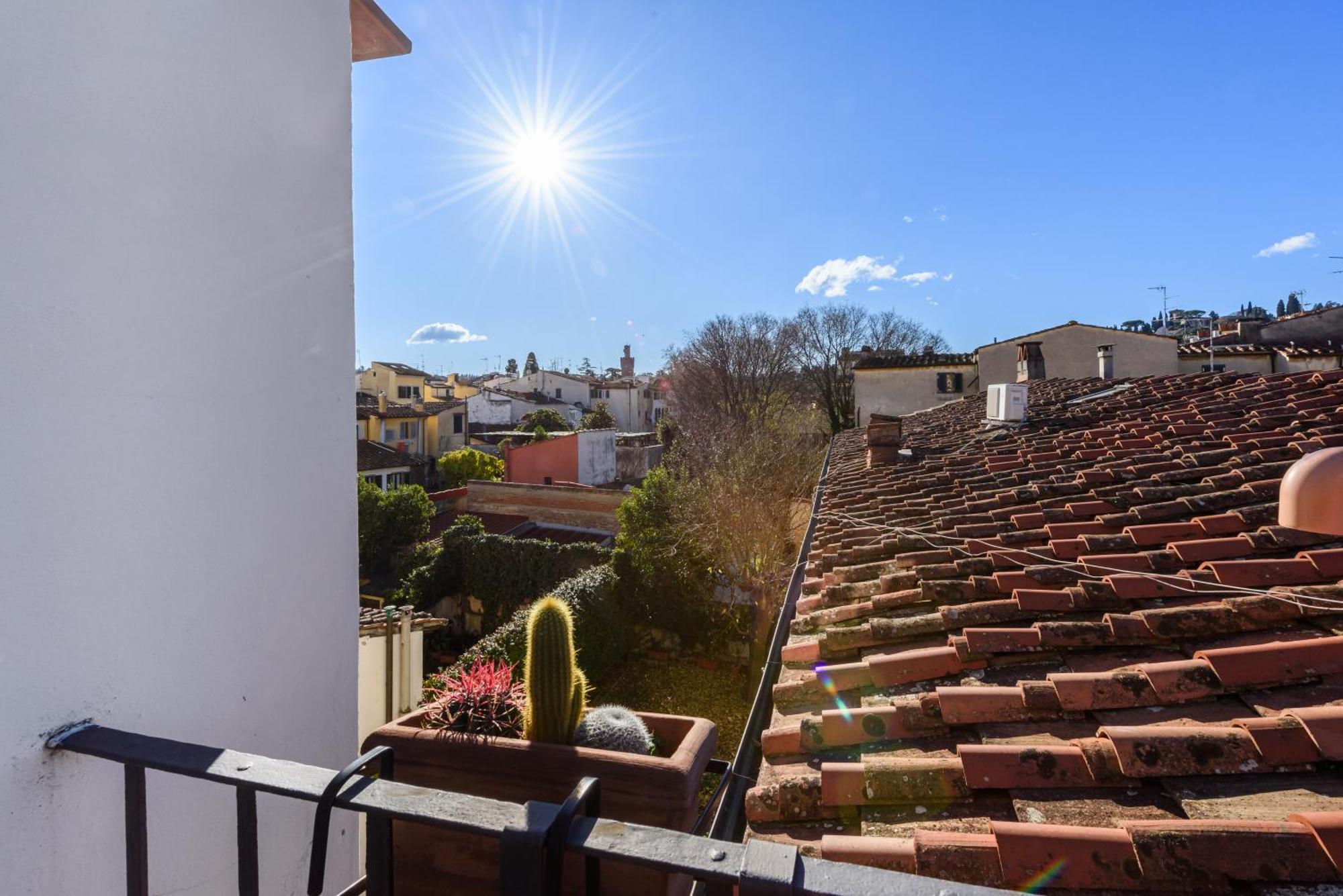 Apartamento Terrace On The Roofs By Mmega Florencia Exterior foto
