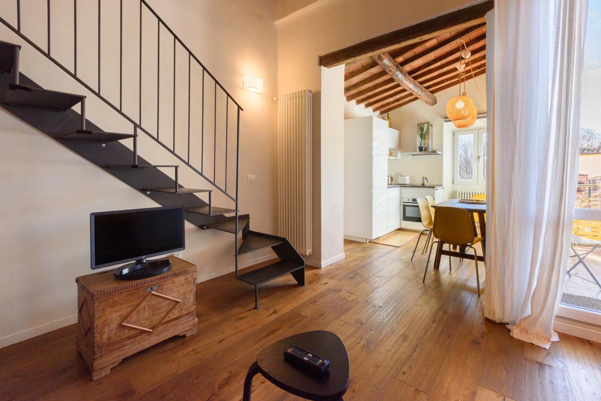 Apartamento Terrace On The Roofs By Mmega Florencia Exterior foto